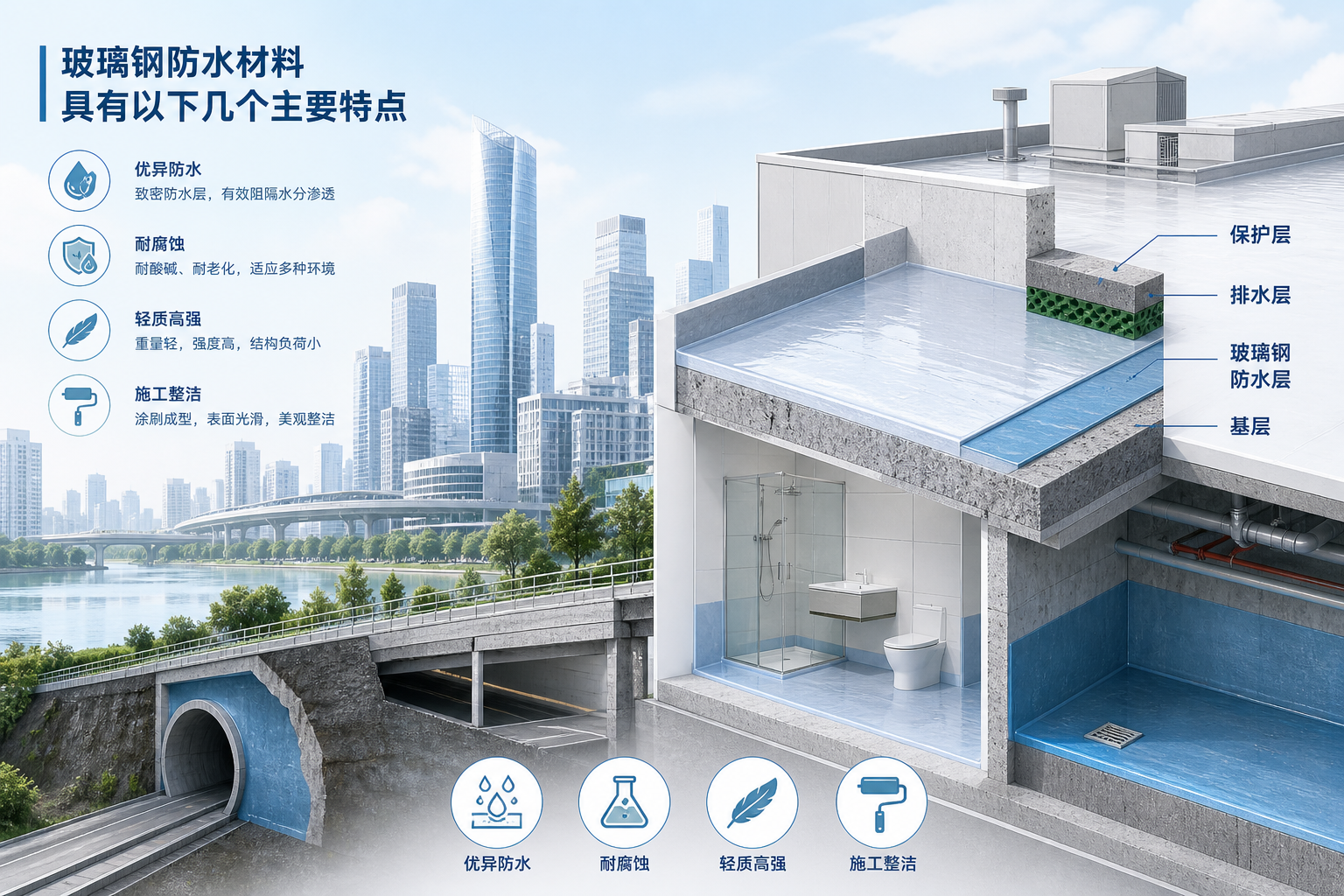2023年玻璃钢防水材料市场趋势分析，关注 抚州 发展