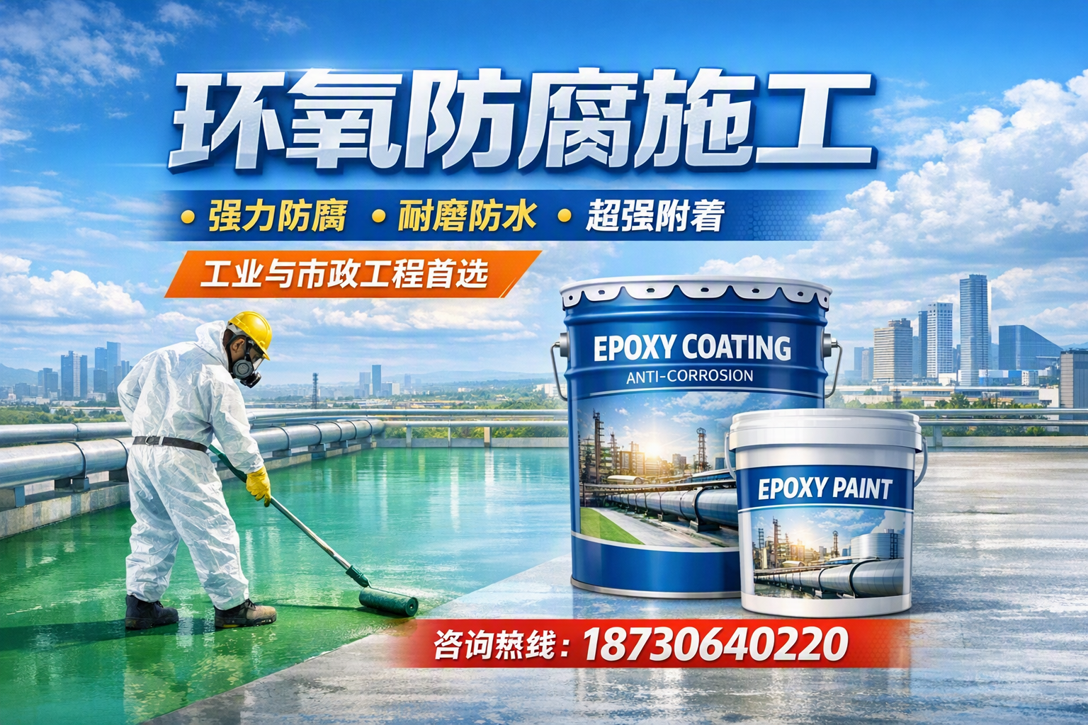 在 抚州 进行环氧防腐施工的注意事项