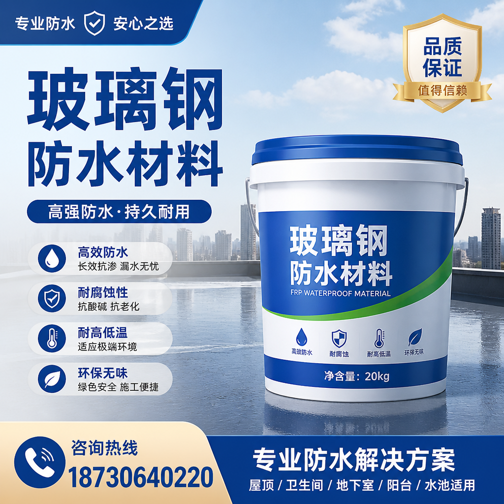 了解玻璃钢防水材料的市场趋势，抚州 企业不可不知